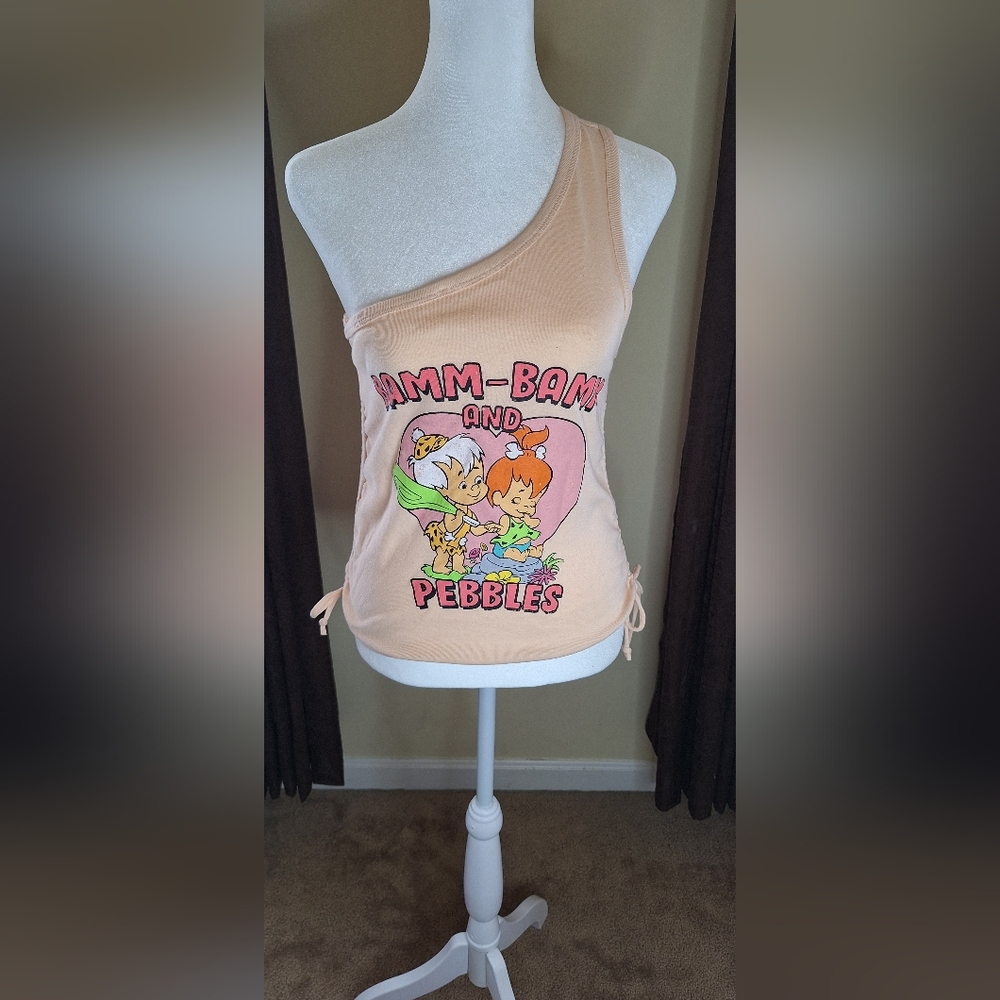 Bamm-Bamm and Pebbles Graphic Tank Top